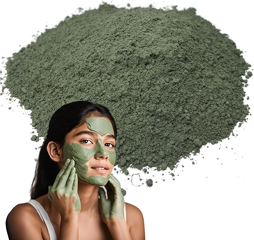 Máscara Argila Verde Controle Pele Oleosa Acne Espinhas 550g