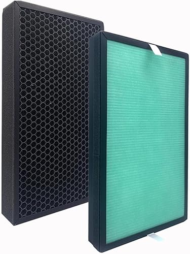 Filtro de repuesto 3 en 1 C380 filtro de repuesto compatible con purificadores de aire Storebary C380 y Elechomes P300 (paquete de 2)