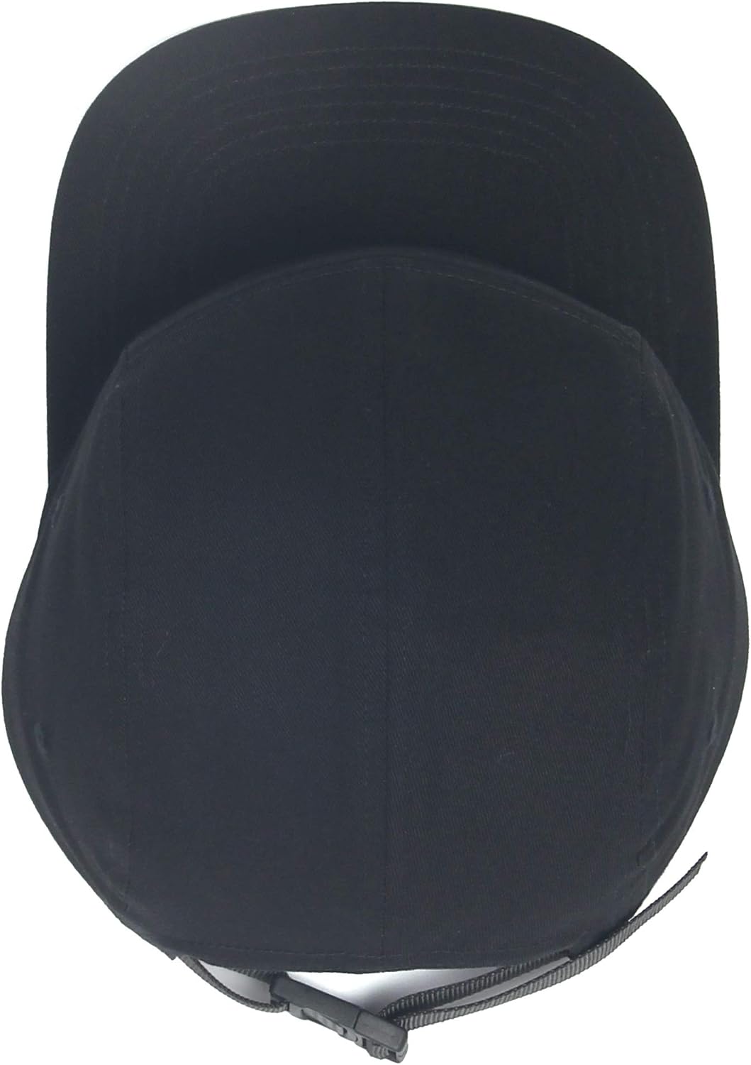 5 Panels Baseball Cap Classic Flat Bill Hat Cotton Short Flat Brim Caps