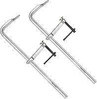 Vista 15 de MAXPOWER Abrazadera F de 16 pulgadas, juego de abrazaderas de soldadura resistentes, apertura máxima de 16 pulgadas, profundidad de garganta 4-3/4