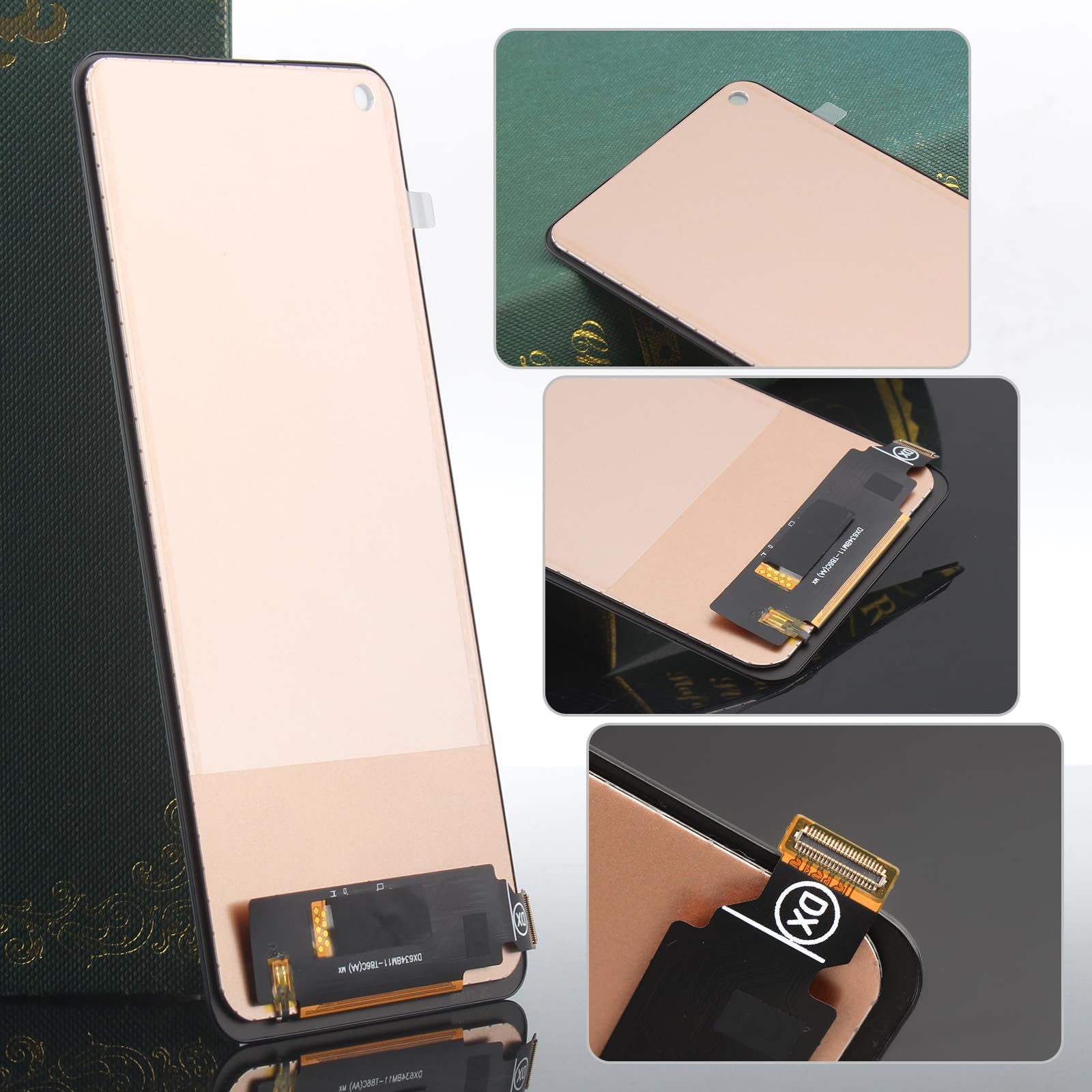 Schermo LCD Per Xiaomi Mi 11 Lite 5G NE/4G/5G – 6,55″ Con Cornice, Kit Strumenti Incluso, Testato Al 100%