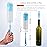 3-Pack Long Bottle Cleaning Brush for Narrow Neck Beer, Wine, Flask, Thermos, Sportwell, Pitcher, Brewing Bottle Cleaner, 16 Inches