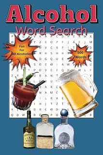 Alcohol Themed Word Search For Alcoholics/Adults: Alcohol Themed Word Find For Alcoholics/Adults