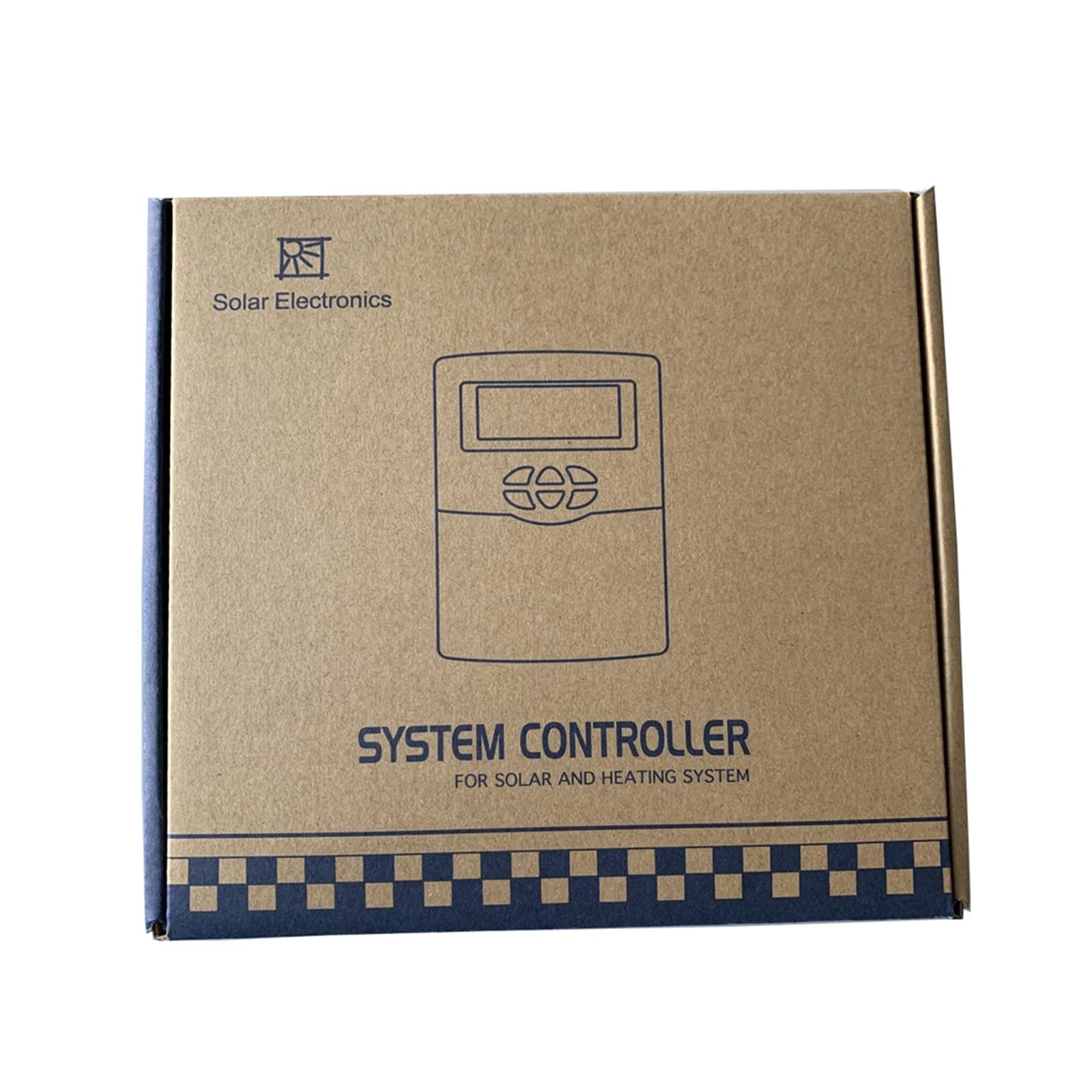Kontroler ładowania słonecznego, SR208C Solarny regulator ogrzewania wody Pilot WIFI Opcjonalny AC100-240 do słonecznego systemu grzewczego(Wifi SR208C)