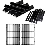 Grill Flavorizer Bars & Cooking Grids for Weber Genesis 300 Series (2011-2016) - E310 E320 E330 S310 S330 EP310 EP320 EP330 With Front Control Grills, Replacement For Weber Genesis Grill Parts