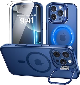 Magnetic Clear For IPhone 16 Pro Max Case, [Military-Grade Shockproof & Compatible With MagSafe] Non-Yellowing Sleek Protective Anti-Scratch Hybrid Phone Case For IPhone 16 Pro Max, Clear - View #8