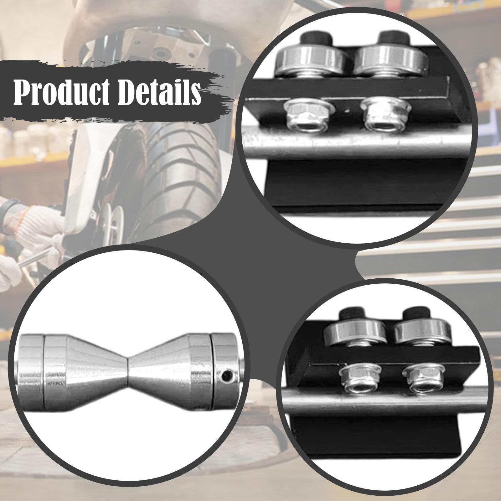 Balanceador de Ruedas, Herramienta para Balancear Neumáticos, Soporte de Reparación de Metal Compacto Y Portátil
