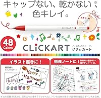 Vista 3 de Zebra WYSS22-12CPL Clickart Water-Based Pen, PL12 Color Set