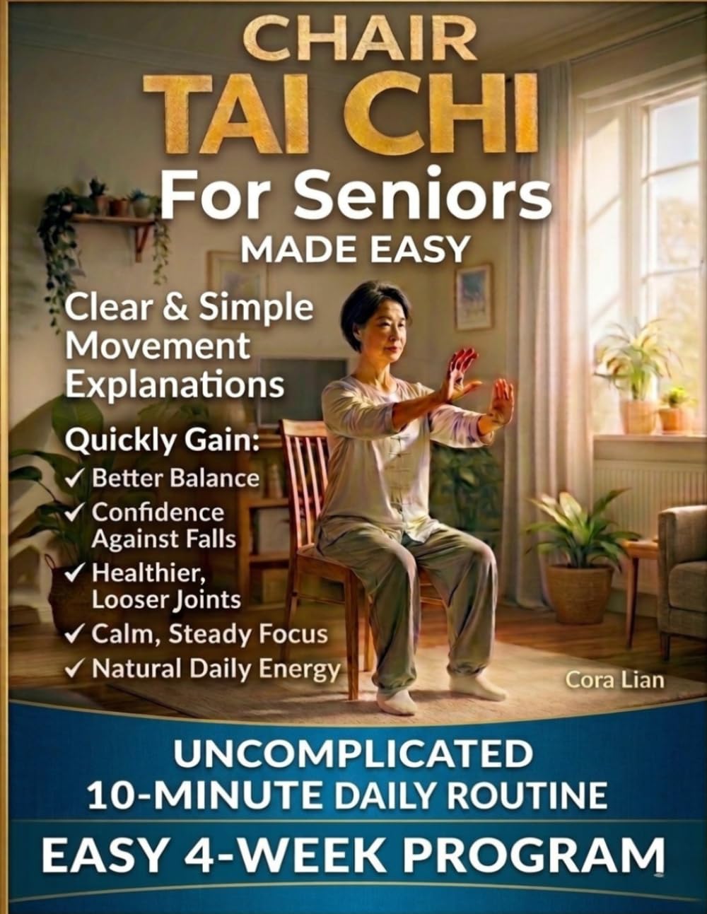 Chair Tai Chi For Seniors Made Easy: Safe, Gentle Movements to Improve Balance, Mobility, and Relaxation. No Floor Exercises Required