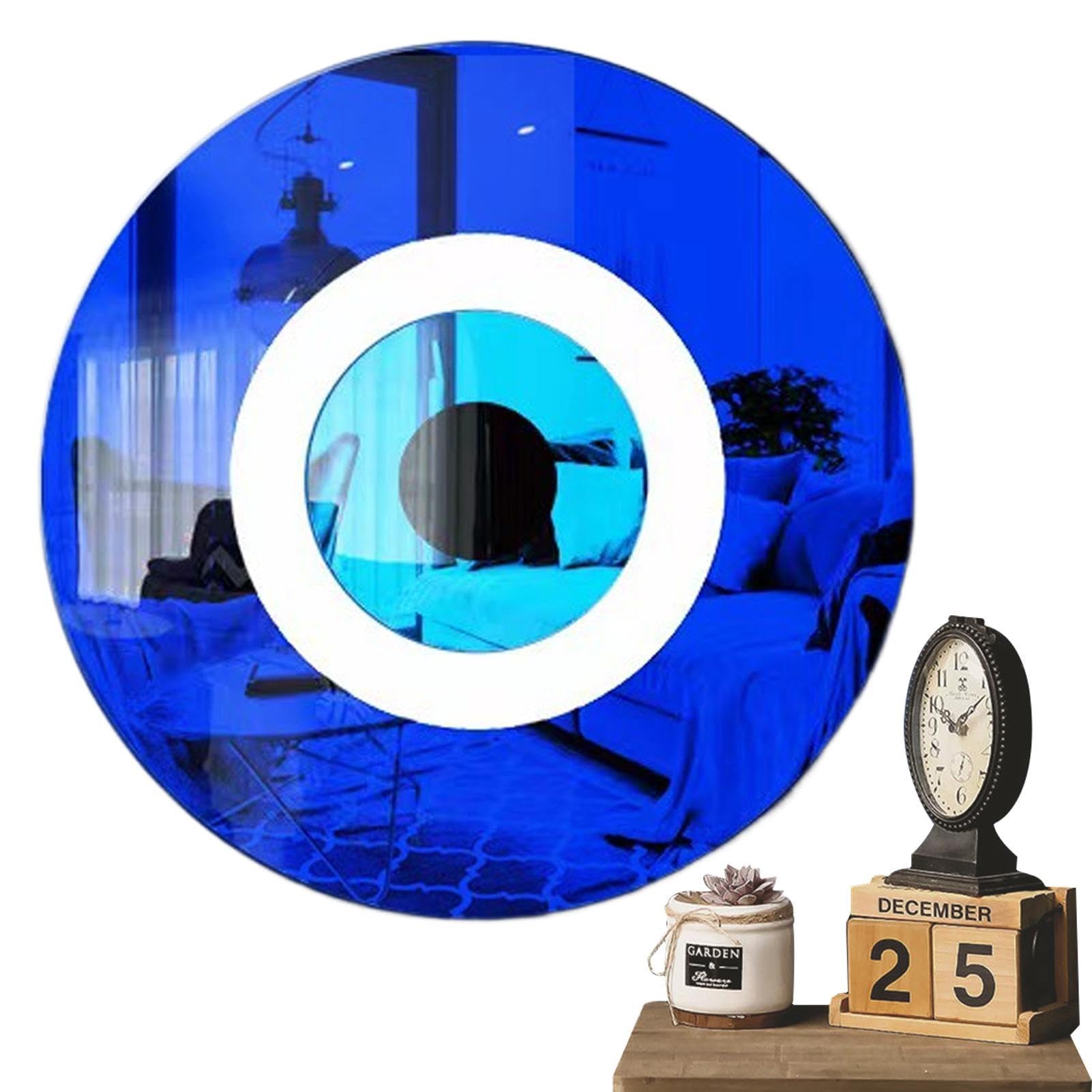 Fulenyi Acrylic Evil Eye Wall Ornaments - Eye Wall Decoration, Charming Lucky Charm Decoration, Blue Evil Eye, Interior Ornaments for Workrooms, Home Offices