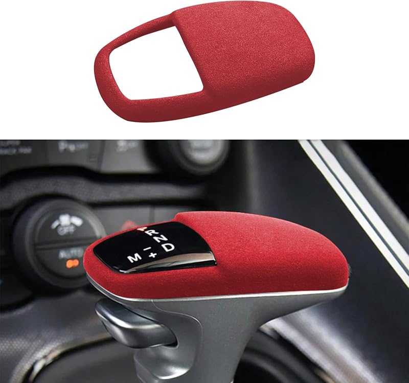 Capa de Camurça para Manopla de Câmbio GCZCC Compatível com Dodge Charger, Challenger e Durango