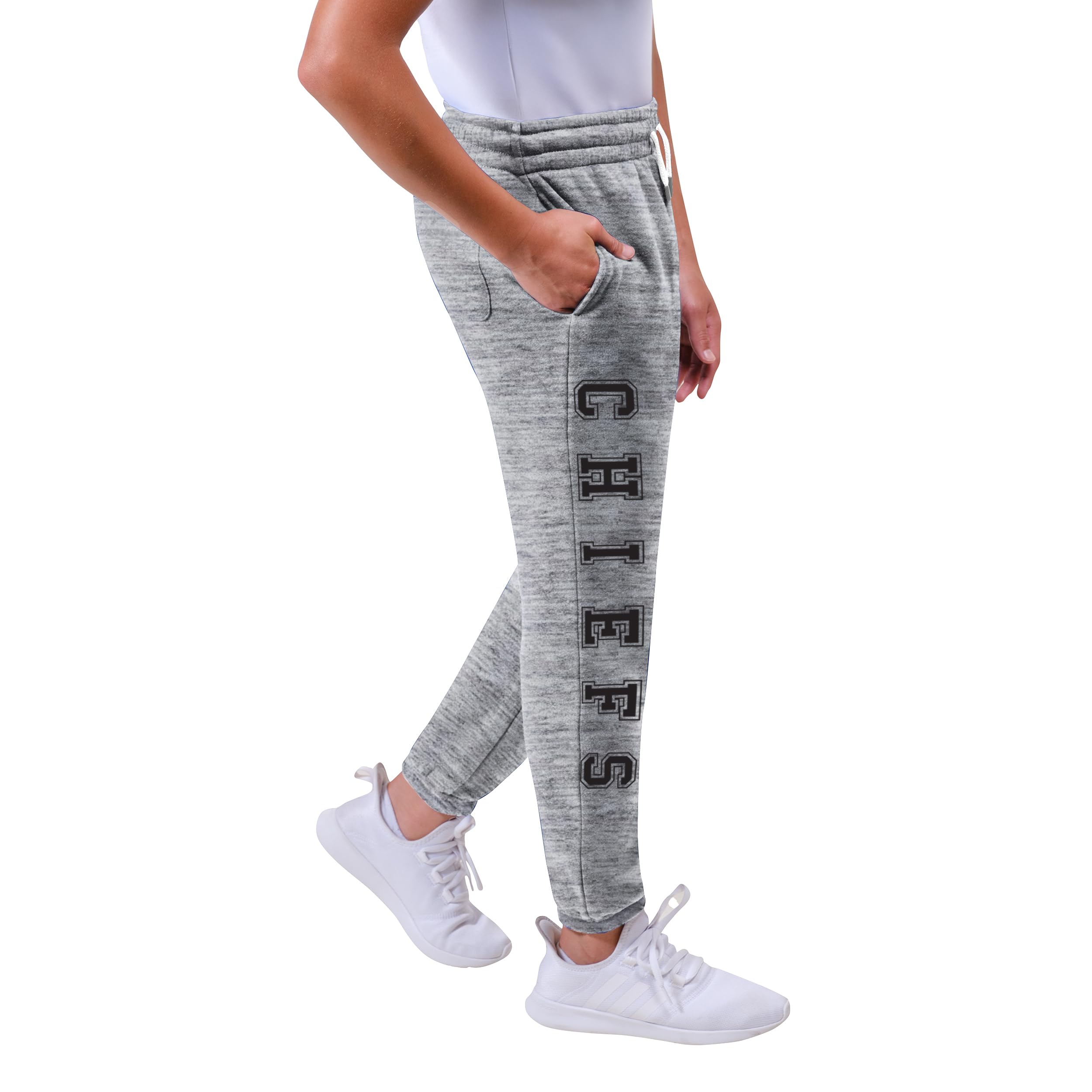 Ultra Game Boys Soft Poly Fleece Jogger Sweatpant Pantalones de chándal Extra Suaves de poliéster Dri, Gris Jaspeado, 18-20 para Niños