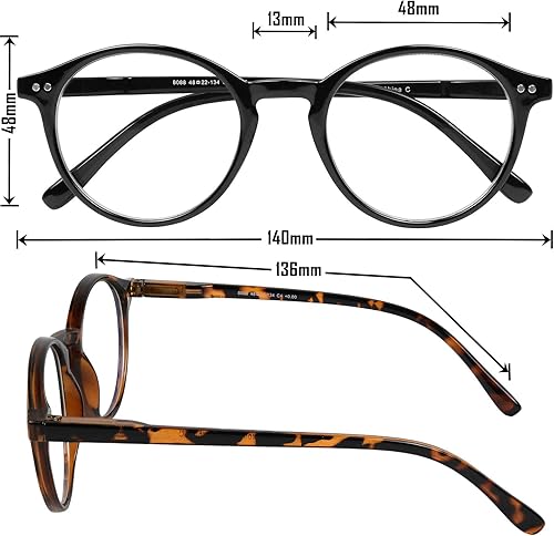 Miniatura 9 de Yogo Vision Gafas de bloqueo de luz azul para mujeres y hombres, gafas vintage para computadora, antifatiga ocular, gafas bloqueadoras de luz azul,