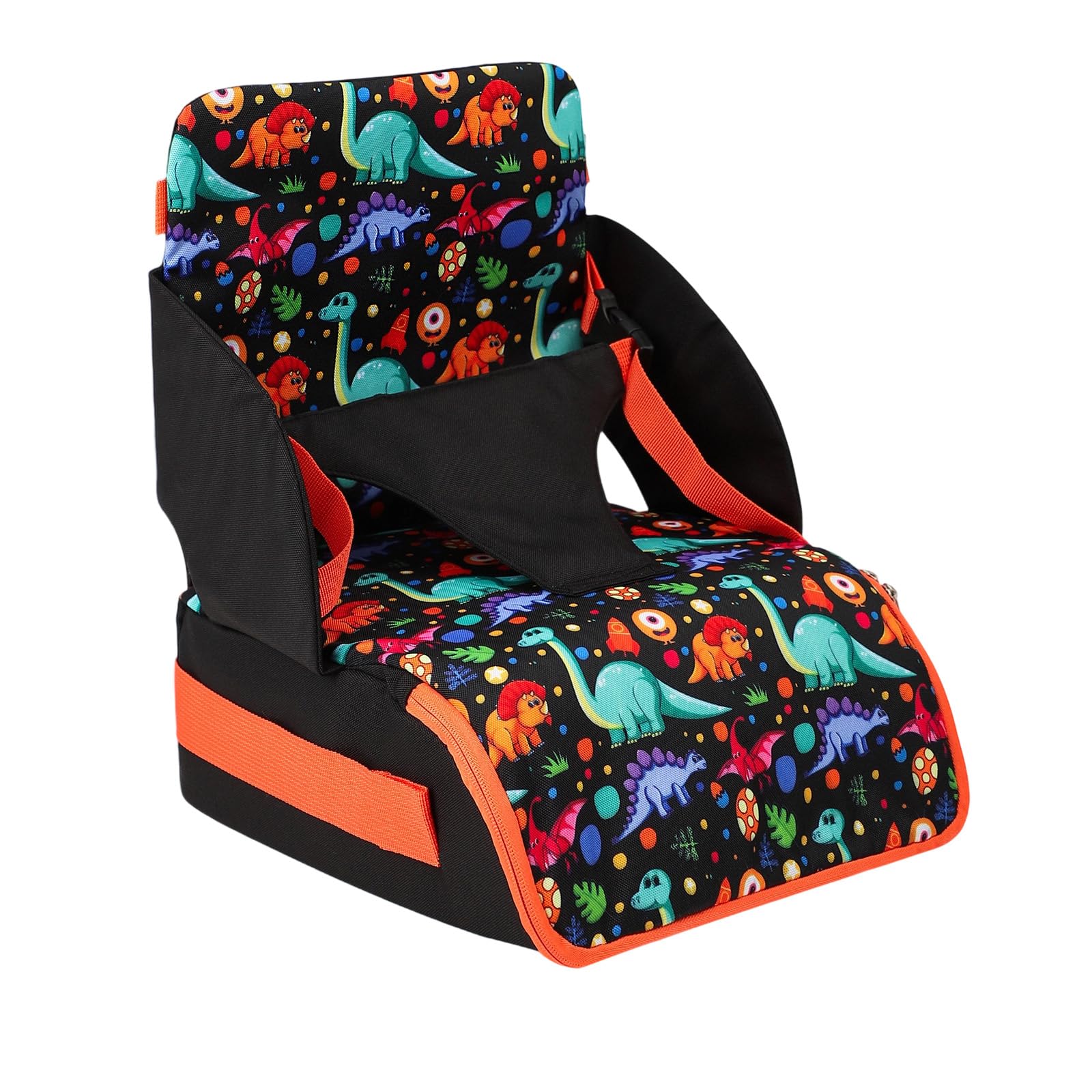 Asiento de bebé de moda con carcasa de poliéster suave, relleno de polipropileno para asientos de coche, sillas de comedor, a prueba de derrames, tipo niño y familia