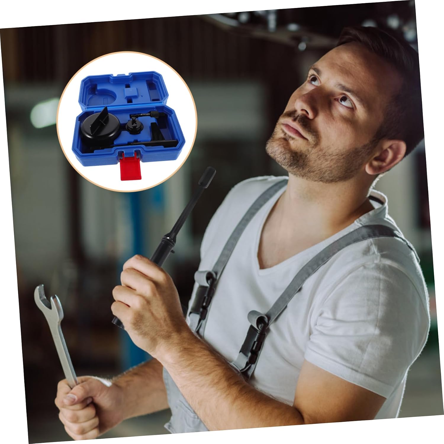 1 Set Automotive Oil Change Tool for Speed Transmission Metal Fluid Transfer Pump and Screw Disassembly Tool Durable and Efficient for Professional Maintenance