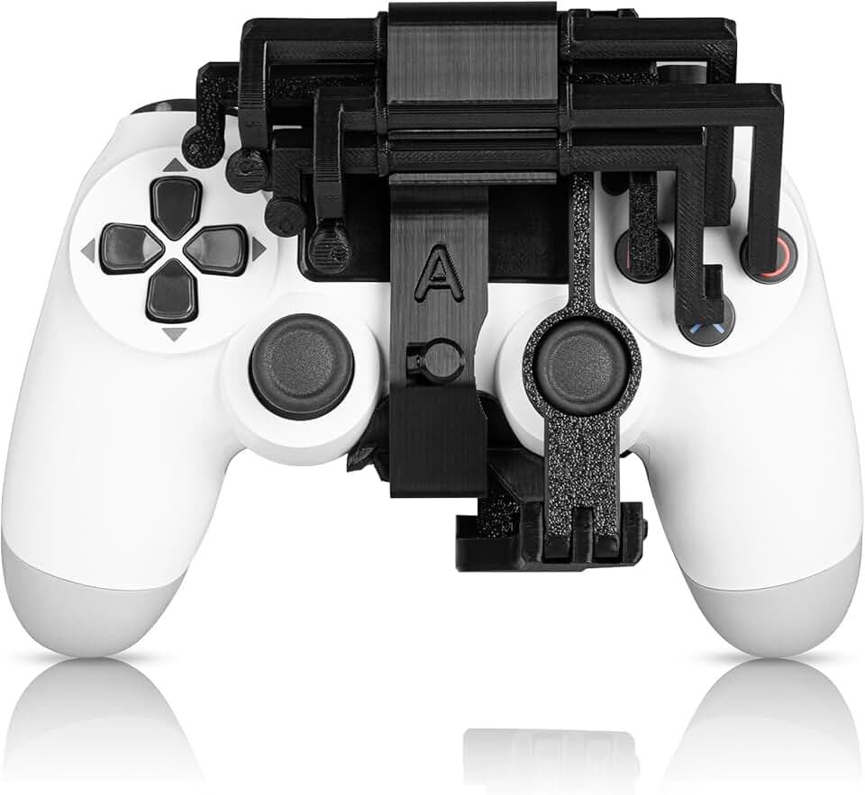 CeoNic One-Handed Controller Adapter, Single-Hand Gaming Accessory with Leg Strap Lightweight Design for Limited Mobility Gamers