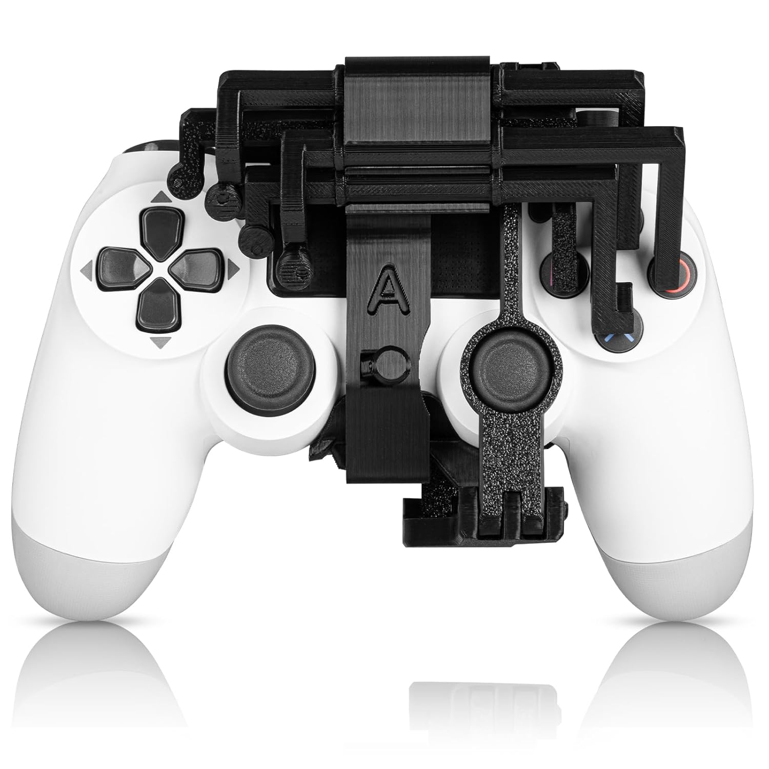 CeoNic One-Handed Controller Adapter for PS4, Single-Hand Gaming Accessory with Leg Strap Lightweight Design for Limited Mobility Gamers (PS4 (left hand))