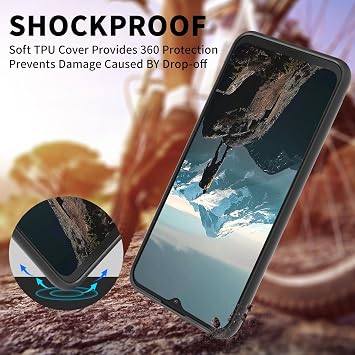for Xiaomi redmi Note 11 Pro 4G/5G Case,Slim Anti-Scratch Shockproof Durable Black Silicone Protective Case for Redmi Note 11 pro (6.67''),Green Golden Mountain