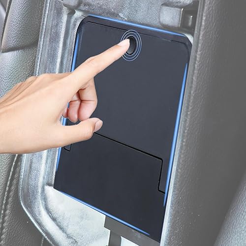 Miniatura 7 de Caja de almacenamiento oculta de consola central One-Touch para Jeep JL, caja de almacenamiento, compartimento secreto, contenedor de almacenamiento