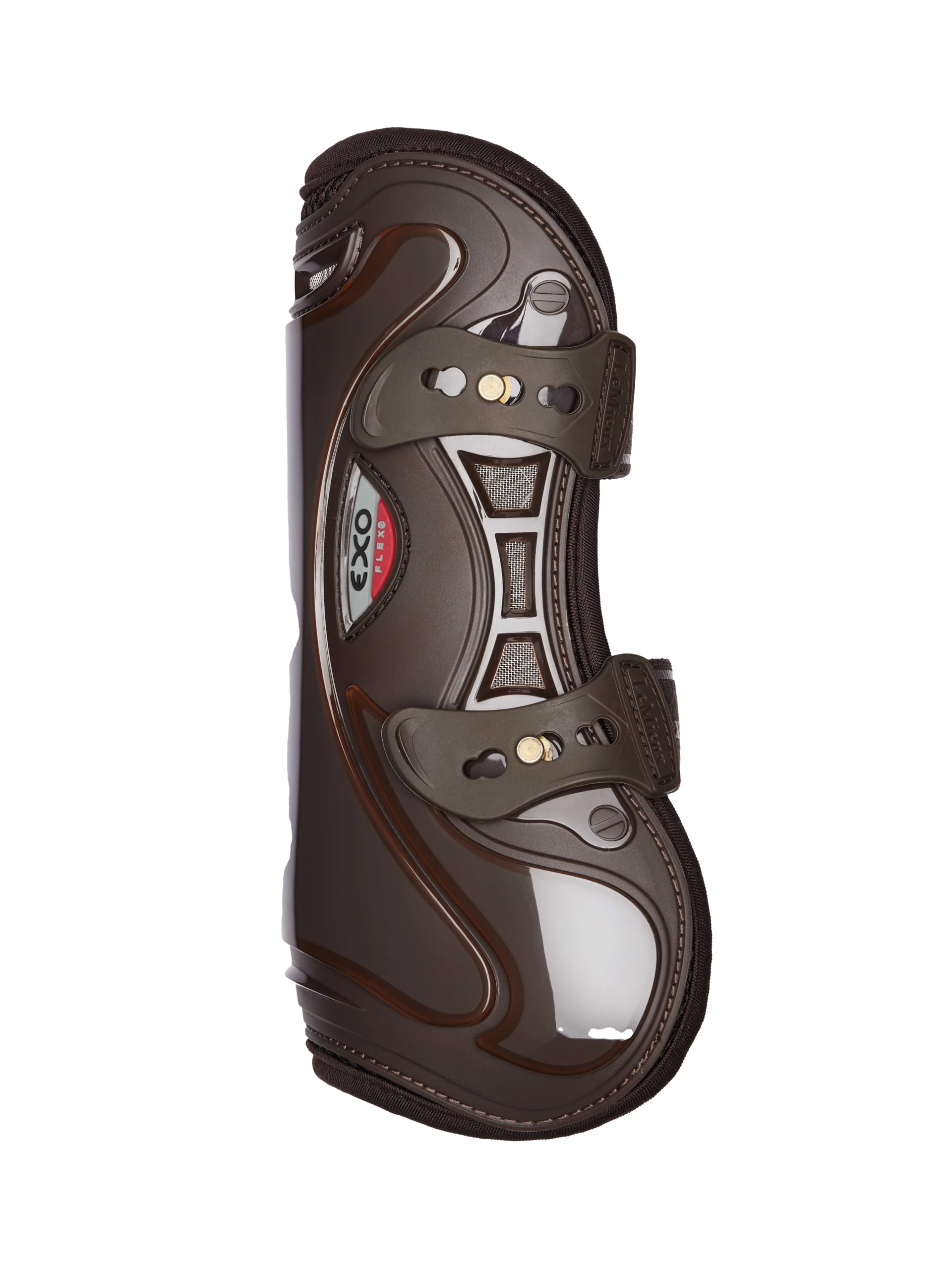LeMieux Exo-Flex Tendon Boot - Pair of Equestrian Horse Riding Boots - Brown - Large