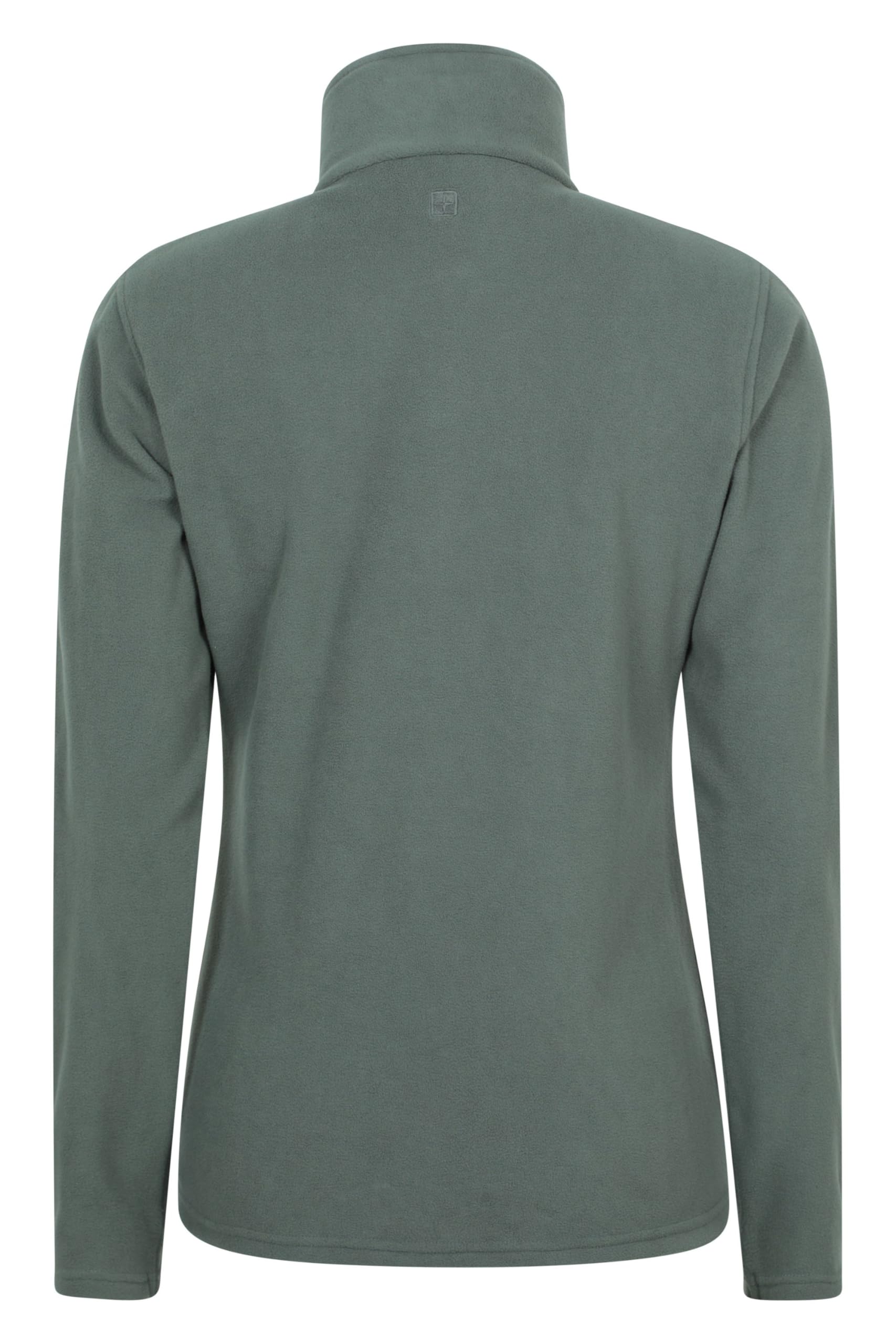 Mountain Warehouse Camber Half Zip Women's Fleece - Lightweight, Warm & Cosy Half Zip Sweatshirt - Best for Spring Summer, Camping, Outdoors, Travelling & Hiking — view 3