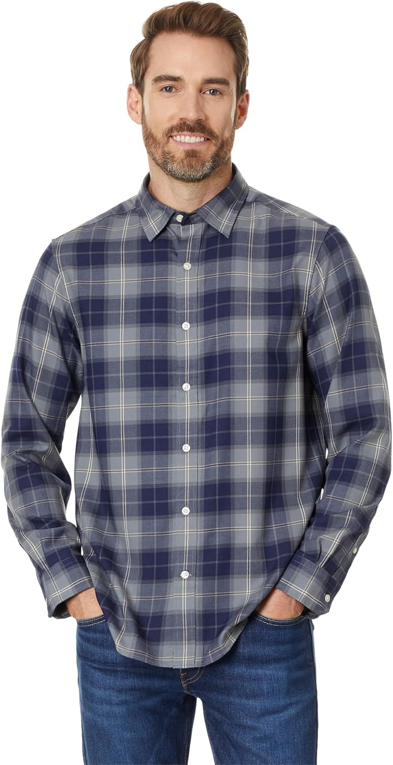 vineyard vines Men's OTG Brushed Twill Shirt