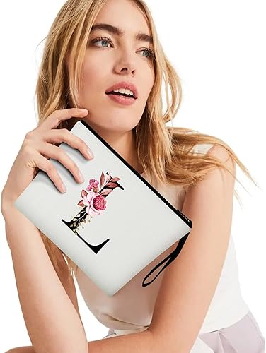 Miniatura 6 de Vavabox A-Z - Bolsa de maquillaje personalizada, regalos de cumpleaños para mujeres y madres, regalos para mejor amiga, bolsa de cosméticos de dama