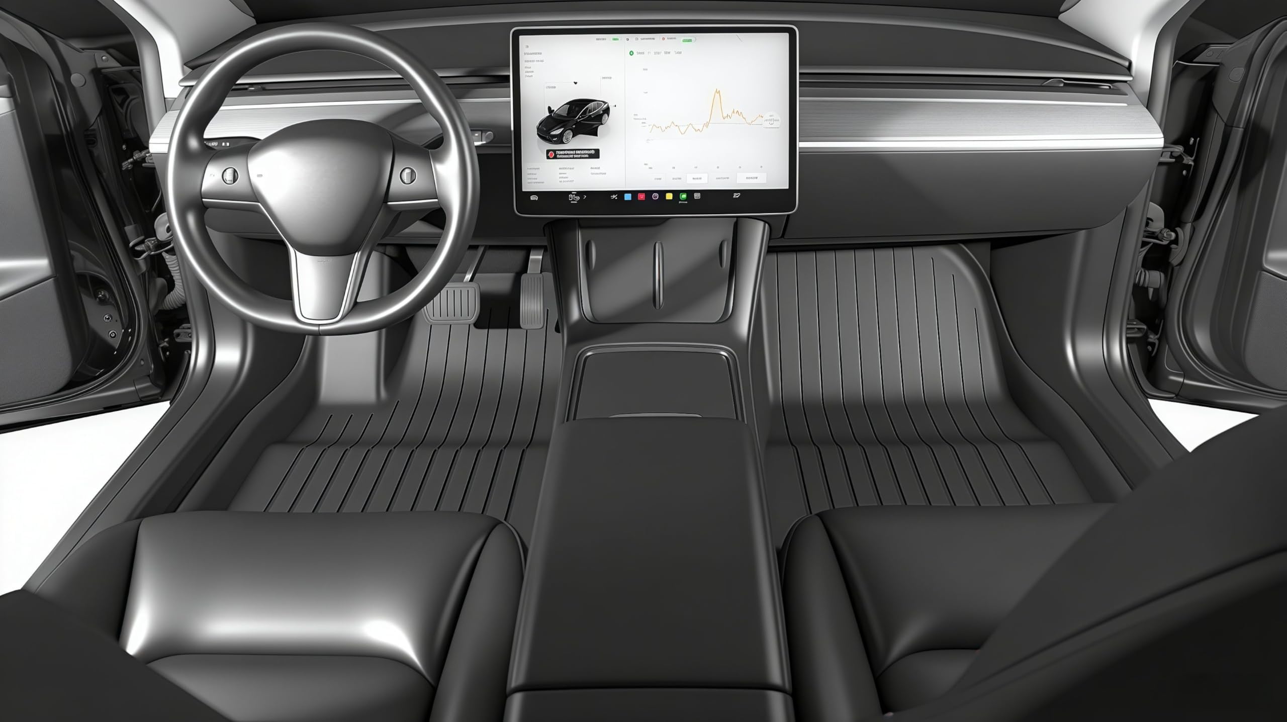 Amazon.com: SUPER LINER Floor Mats for 2024-2025 2026 Tesla Model