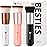Foundation Brush 3pcs DUcare Flat Top Kabuki Brush Synthetic Professional Makeup Brushes Liquid Blending Mineral Powder Buffing Stippling
