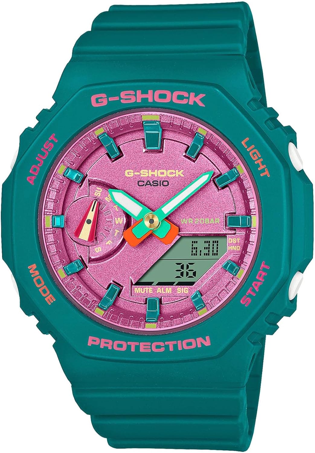 Casio GMA-S2100BS-3AJF G-Shock Modelo de combinación digitalanalógica Reloj Japón Importación Mayo 2023 Modelo, Varios colores