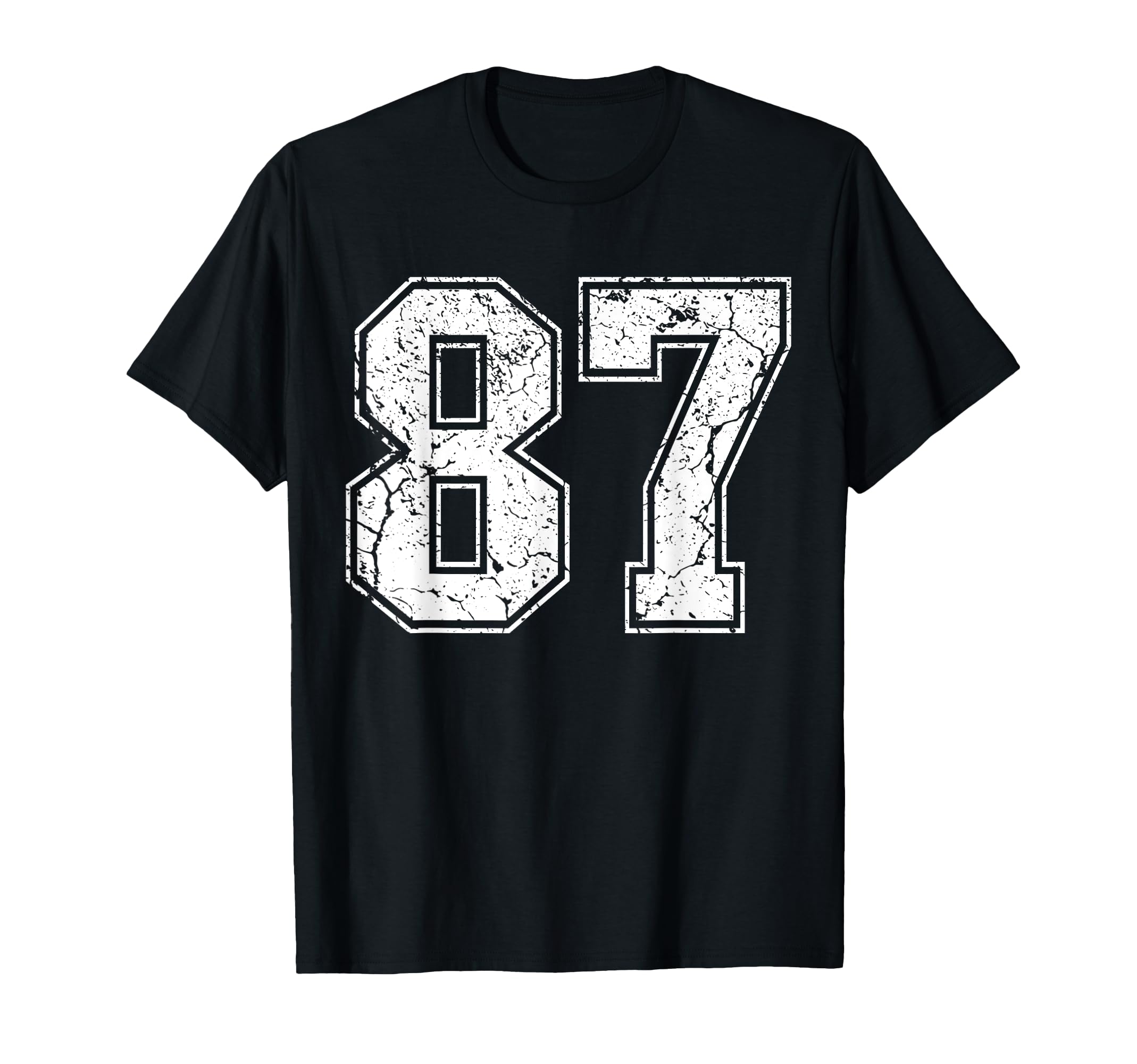 Number 87 grunge Classic College American T-Shirt