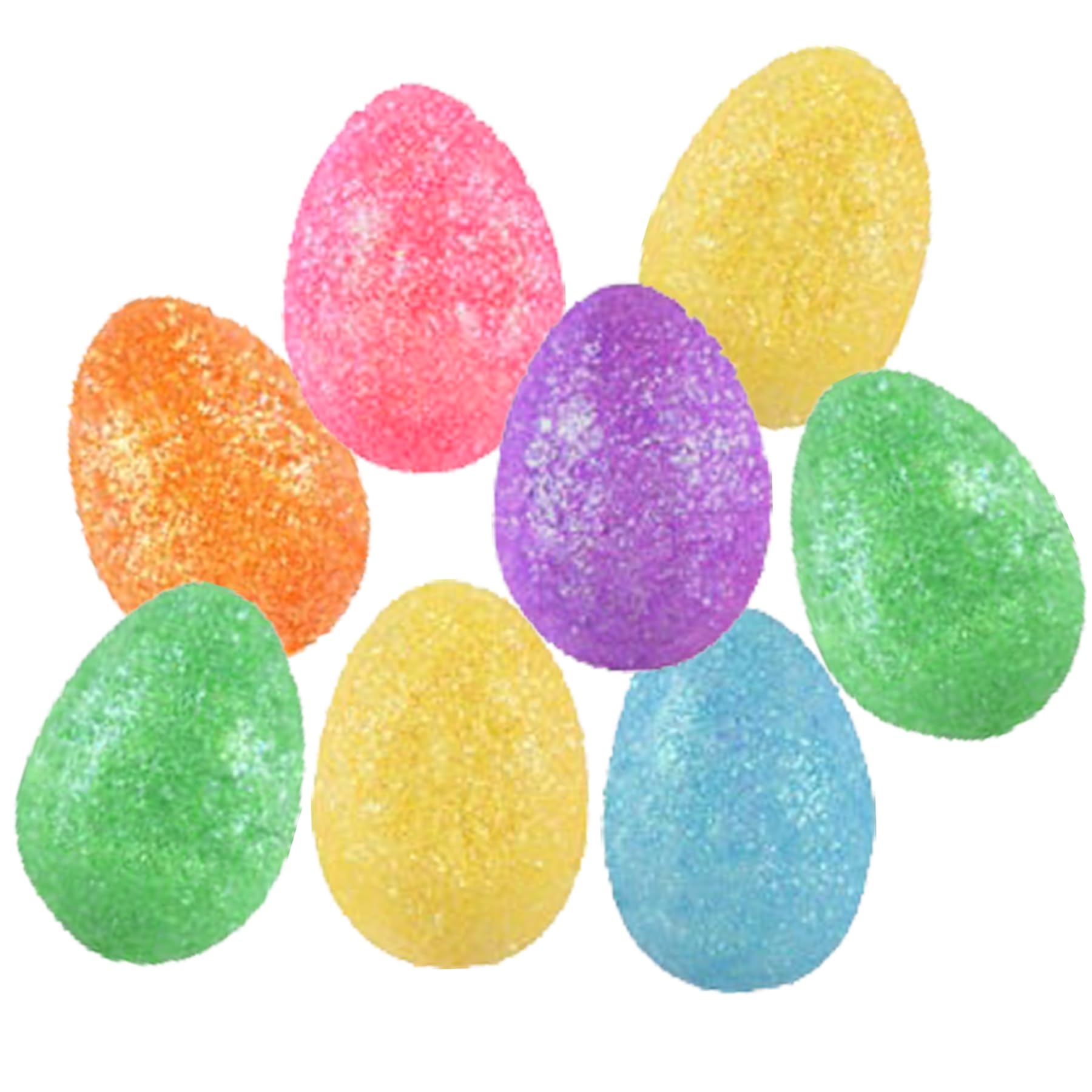 Widdle Gifts Easter Egg Hunt Accessories and Games - Fillable 10cm Golden Egg 4994 (8 x 60mm Eggs 2610)