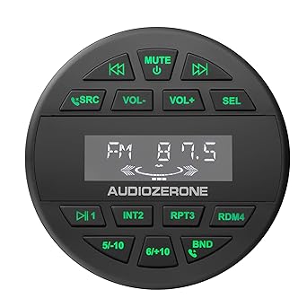 Marine Bluetooth Amplifier car Audio System Waterproof Multi-Function Remote Class ab Amp ATV UTV Amp 4 Channel Output FM/AM
