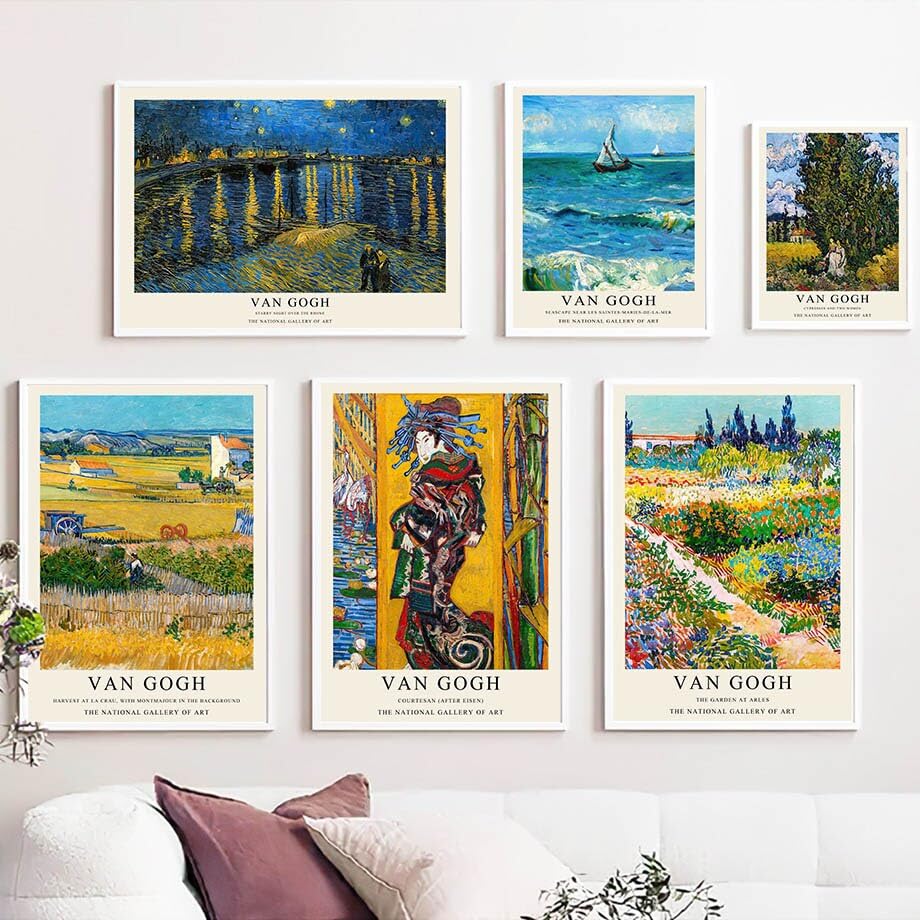 Amazon.co.jp: 有名なクロード・モネフランスアートワーク展絵画壁