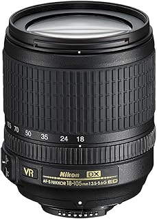 New Nikon 18-105mm f/3.5-5.6 AF-S DX VR ED Nikkor Lens for Nikon Digital SLR Cameras D3000 D3100 D3200 D3300 D5100 D5200 D...