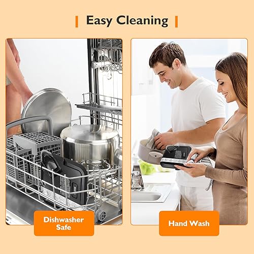 Miniatura 6 de Tapa de bloqueo de repuesto para Ninja, piezas de repuesto de licuadoras de 72 onzas para jarra BL610 NJ601AMZ BL642 BL710WM BN701 BN750 BN751 BN801