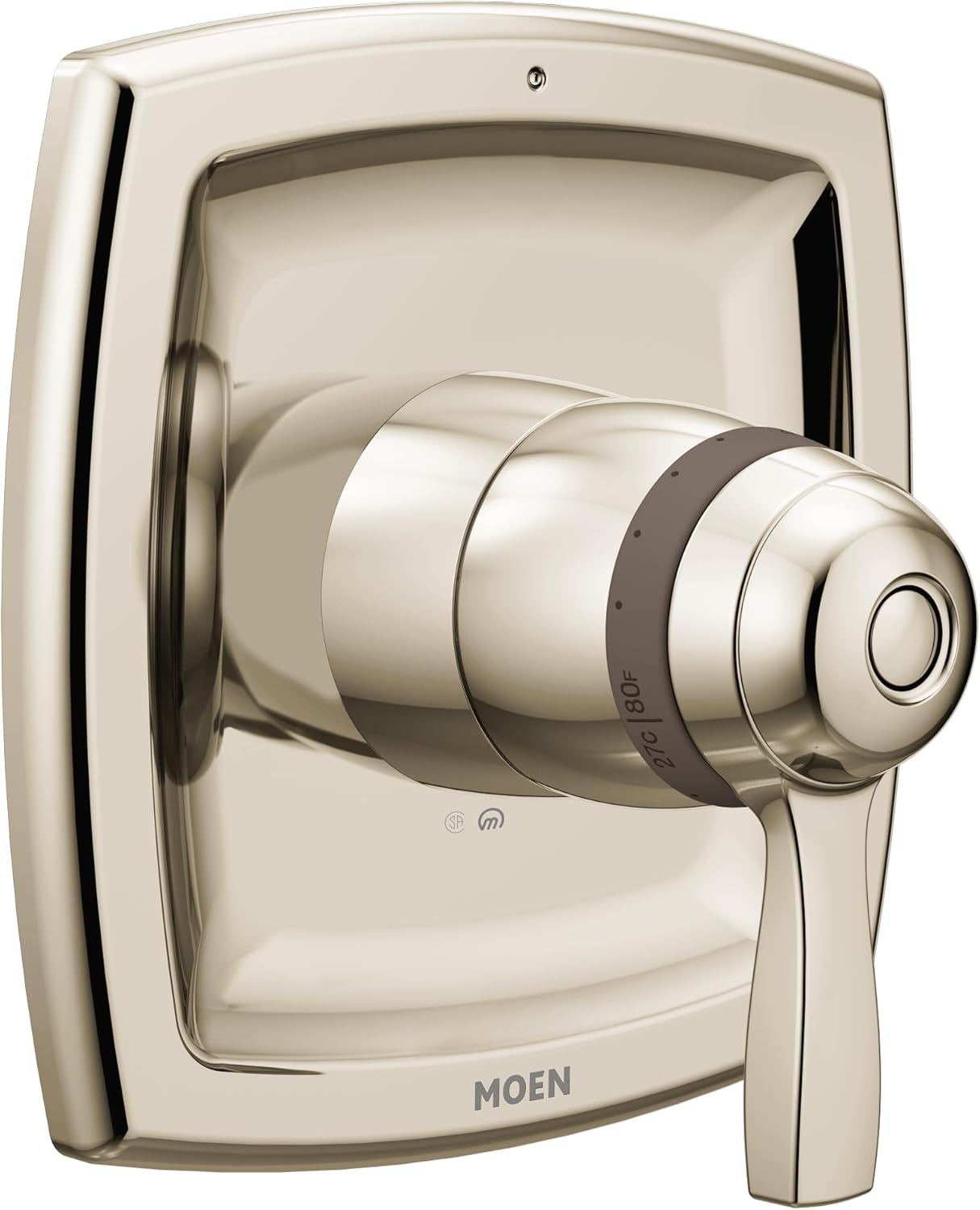 Moen Voss Chrome ExactTemp Thermostatic Valve Shower Trim Kit, Valve Required, T4691