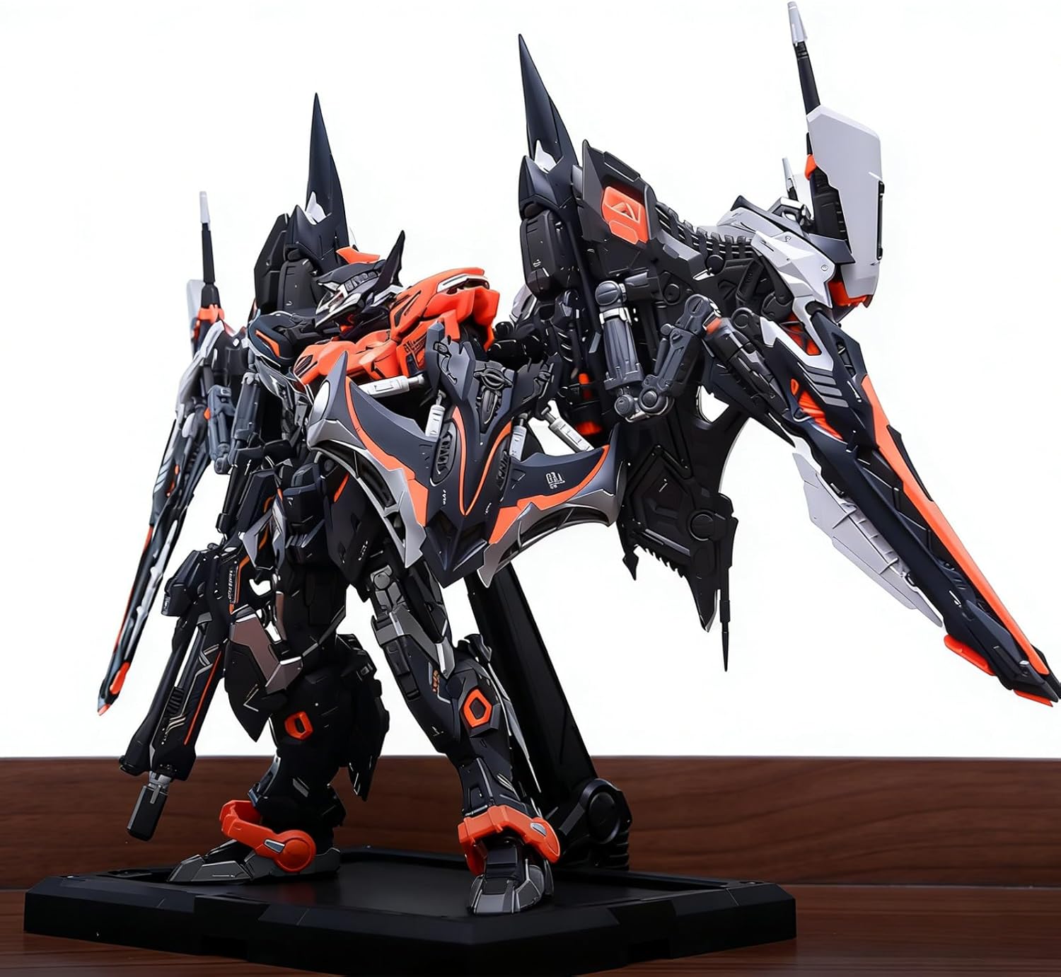 Pipigirl Genuine License Plastic Model Action Figures Kits, Thunder Speed ​​Devil Fish, 8.66in Mecha Model, 1:100 Collectible Easy to Assemble Action Figures image 4
