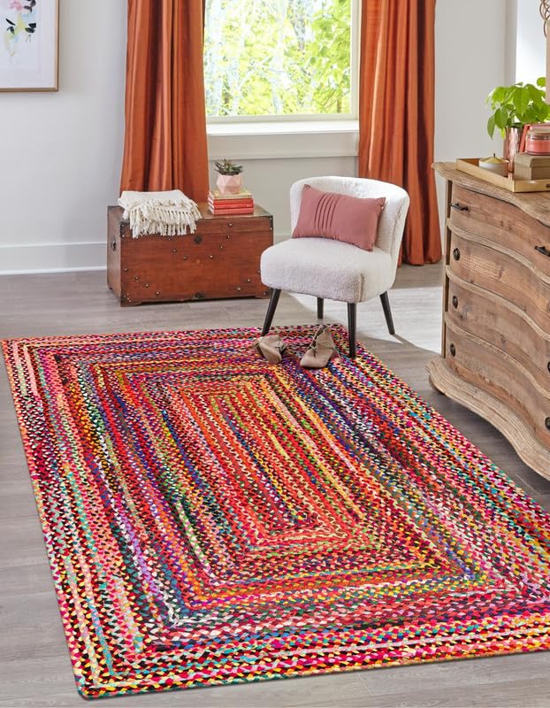 Tapis coton jute fait main 2,1m : fini les sols froids et fragiles