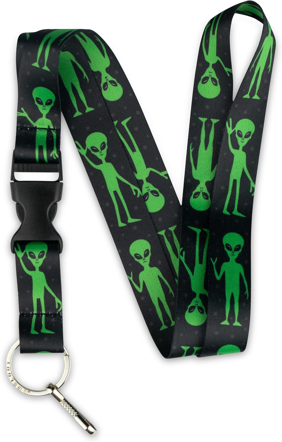 Limeloot Colorful Lanyard for Keys, ID Badges, and Accessories - Premium Lanyard with Quick Release Buckle and Flat Ring.