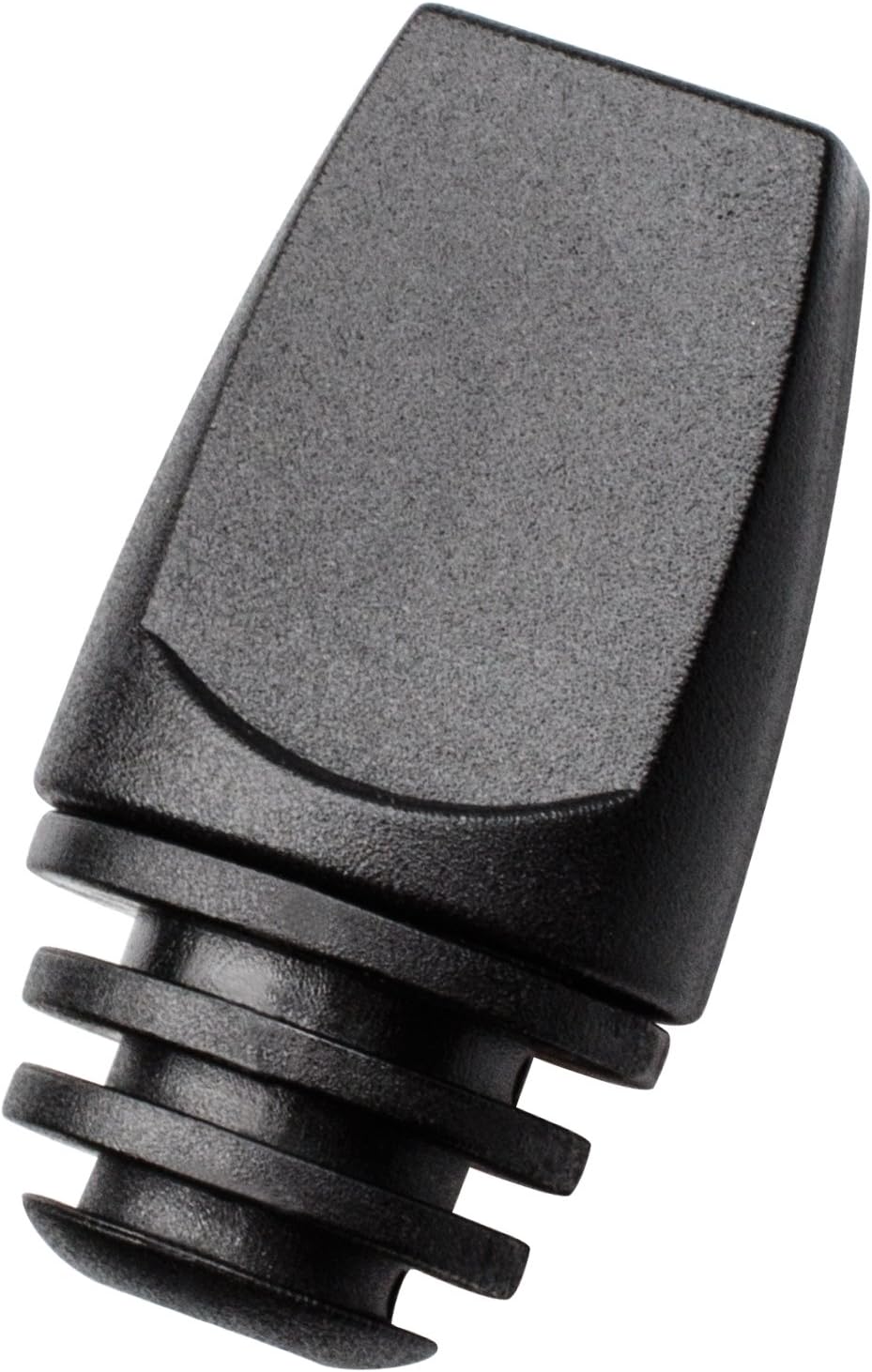 DYZD Plastic Zip Clip Buckle Zipper Pulls Cord Rope End Lock Black for Paracord Lanyard Loops(20PCS)