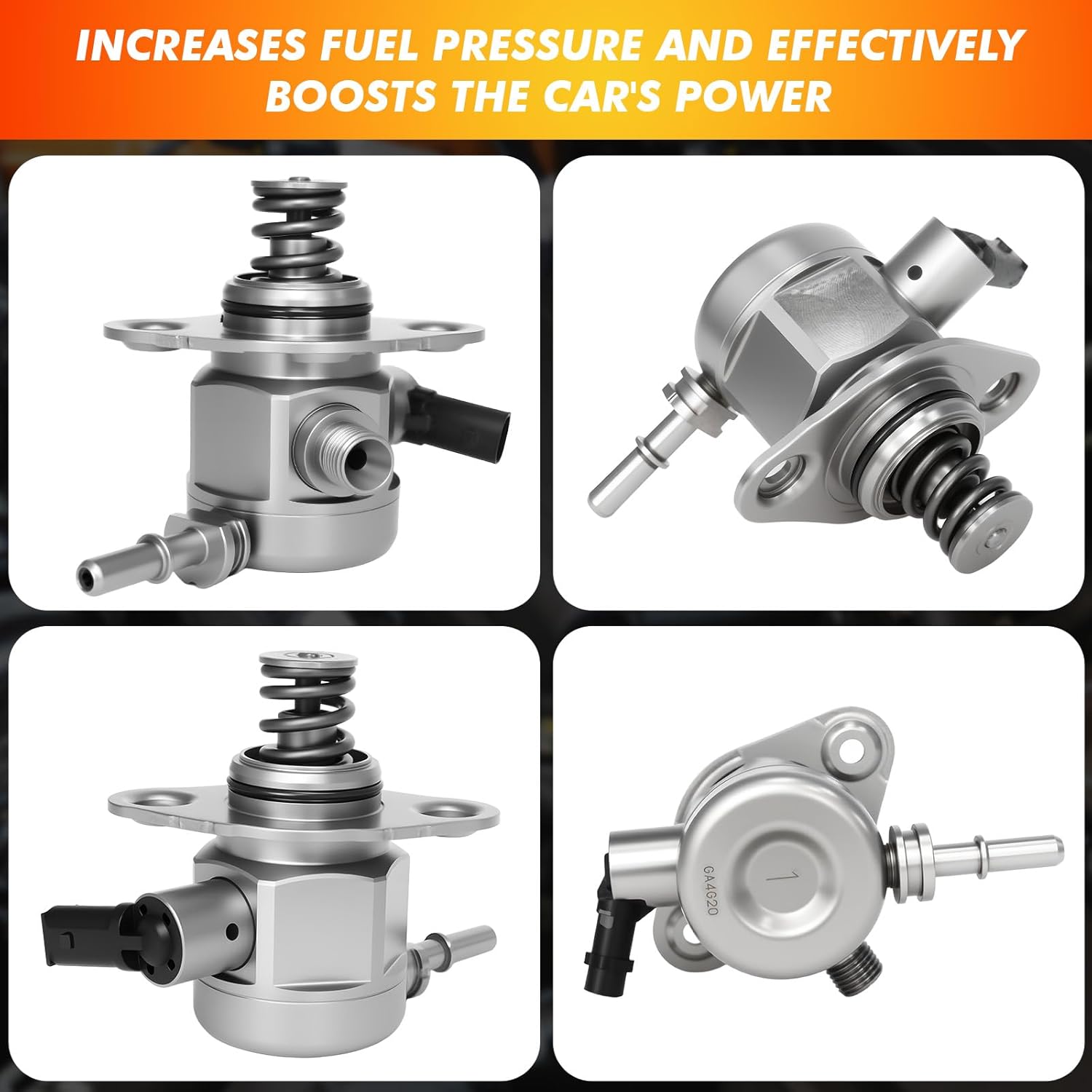 2017-2019 High Pressure Mechanical Fuel Pump Fit for Hyundai Sonata Accent 2018, for Kia Soul 2017-2019 Rio 2018-2019 Optima 2019 1.6L, Replaces 353202B250 35320-2B250
