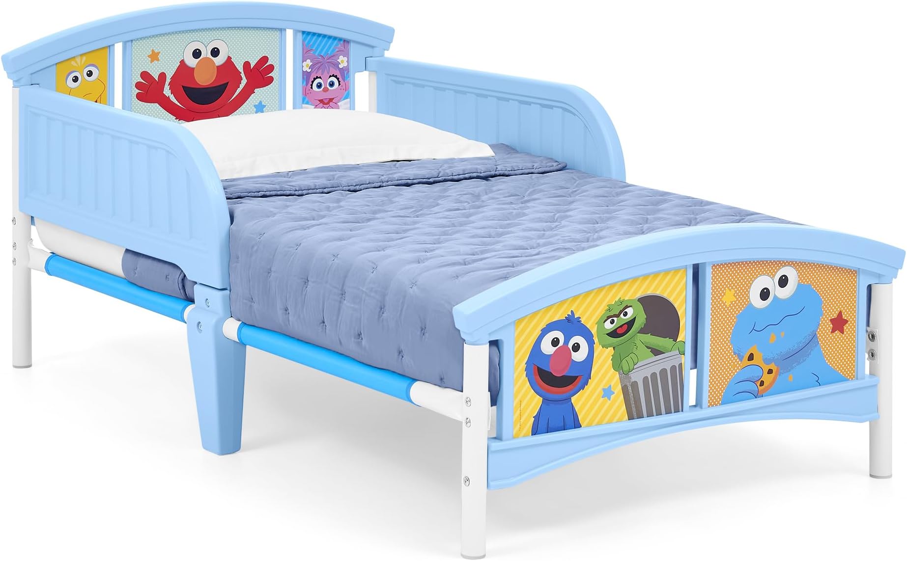 Delta Children Plastic Toddler Bed, Sesame Street