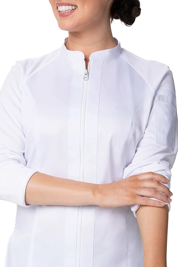 Chef Works Women's Nepal Chef Coat, White, X-Small by Chef Works - Image 2