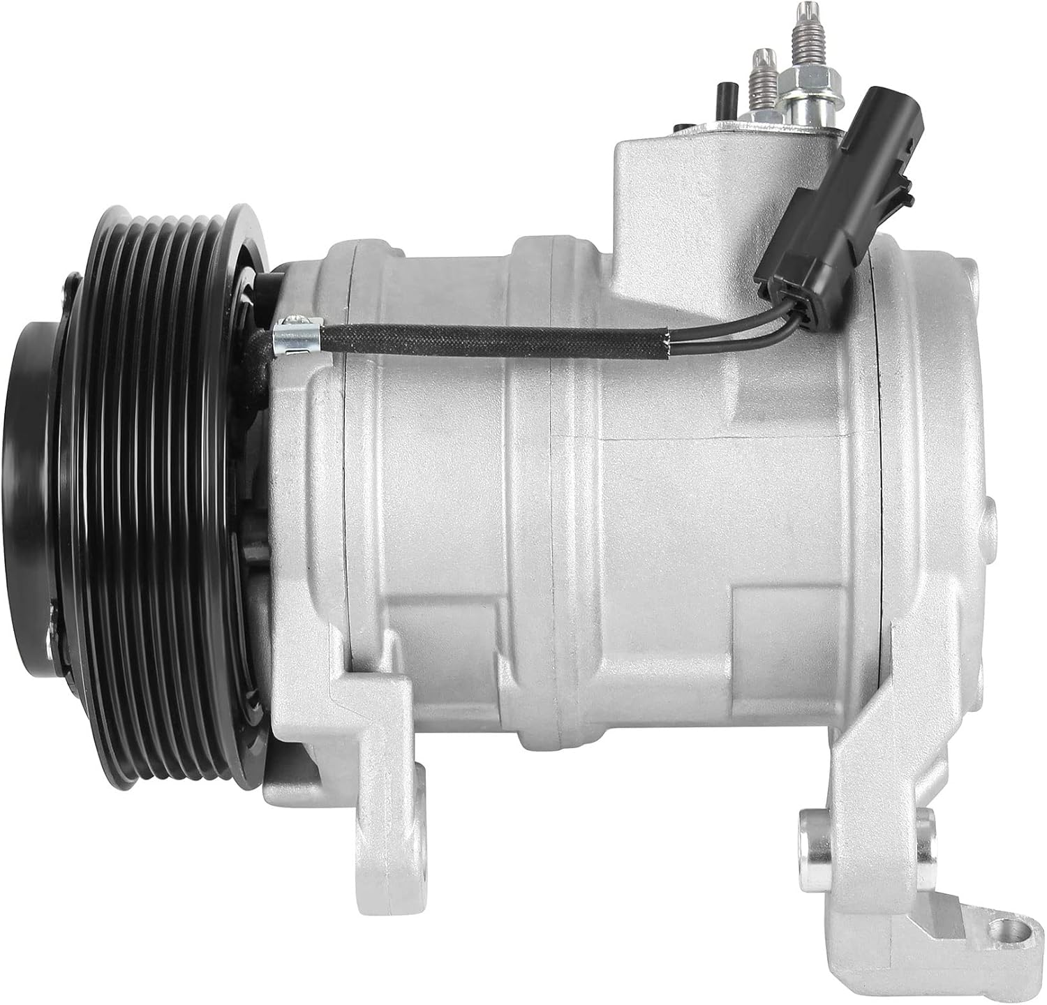 A/C Compressor with Clutch Compatible with 2003-2008 Do-dge Ram 1500 2500 3500 Trucks & 2004-2006 Do-dge Durango w/ 5.7L HEMI V8