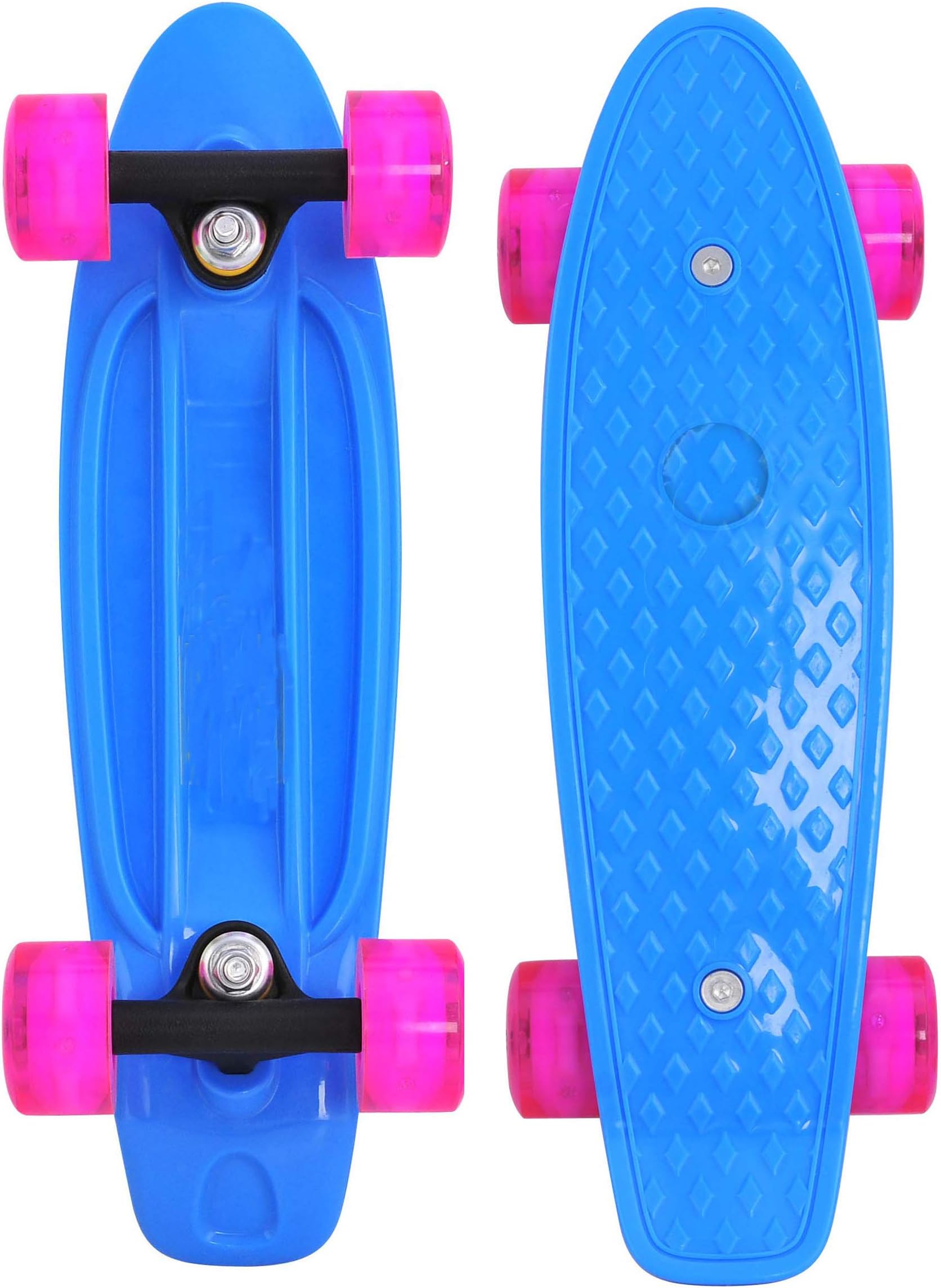 17inchX5inch Completed Skateboard Mini Cruiser Board with High Bounce PU Wheel
