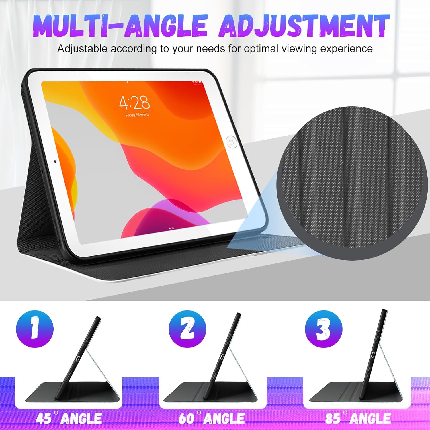 Uppuppy for iPad Air 3rd Generation Case, for Apple iPad Pro 10.5 Inch Case Cute Kids Women Girls Teens Girly Kawaii Folio Floral Pretty Unique Design Cover for iPad Air 3 Gen 2019, Pro 10.5 Cases