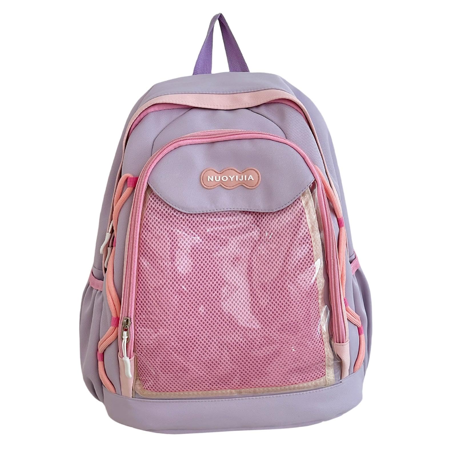 Fashion Backpack Casual Cute for Teen Girls for Outdoor Birthday Gift Street Violet-image-41