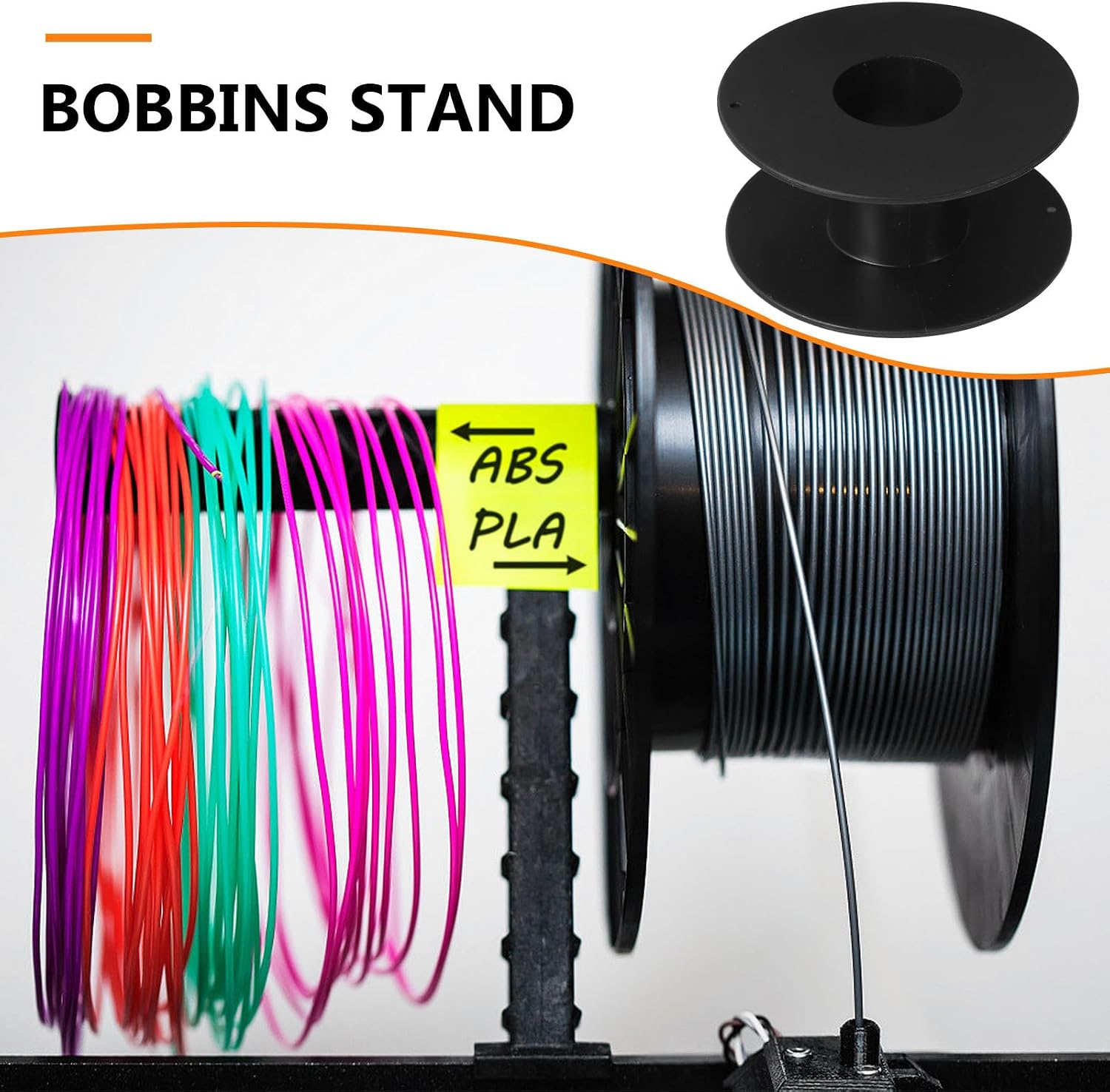 KOMBIUDA 4pcs Lightweight Plastic Cable Reel Spool Organizer for Extension Cords and Wire Storage Outdoor Multifunctional Winding Spool for Copper Steel Fishing Lines