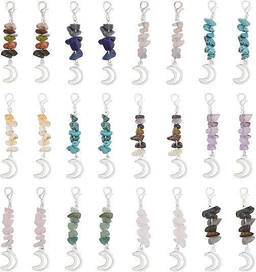 25pcs Pendentifs à Lunette Ouverte Durables Jolis Moules à Charmes Pour